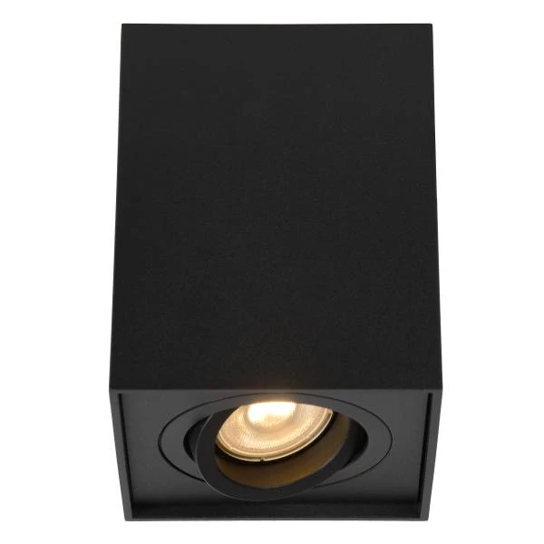 Lucide TUBE - Ceiling spotlight - 1xGU10 - Black - detail 2